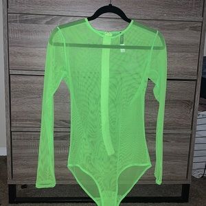 iHeartRaves neon mesh bodysuit